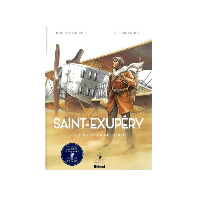 BD Saint-Exupéry - T1- Le Seigneur des sables