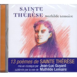 CD 13 poèmes de Sainte Thérèse