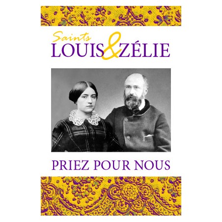 Carte postale Saints Louis et Zélie Martin (réf.73)