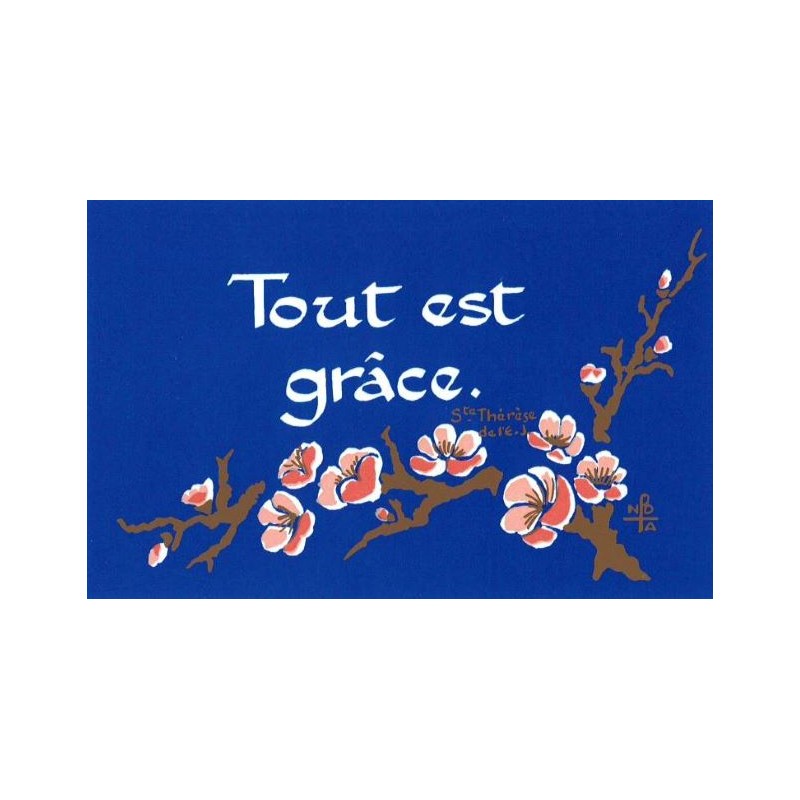 Image Thérèse "Tout est grâce"