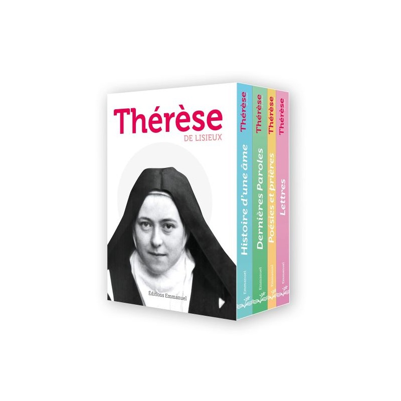 Coffret Oeuvres de Thérèse de Lisieux