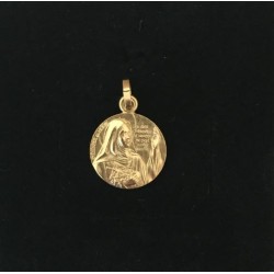Médaille plaqué or M216CENT