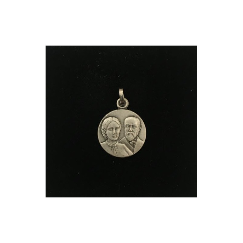 Médaille argent Louis et Zélie Martin réf.218