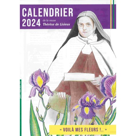 Calendrier Thérèse de Lisieux 2024