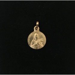 Médaille dorée 214L12 Thérèse latin