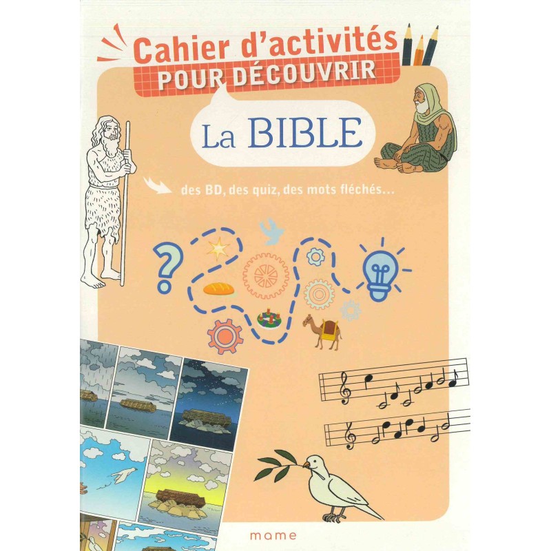 Cahier d'activités pour découvrir la bible